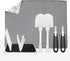 Priver Complete Baby Bottle Care Bundle - Drying Rack, Dish Mat, Bottle
