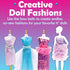 6-8, Creativity for Kids Designed by You Glam Studio: Girls' Fashion Designer Craft Kit for Ages DIY Arts and Crafts