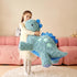 Giant Stegosaurus Stuffed Animal Plush Toy - 30" Large Dinosaur - Jumbo Cute Plushy Birthday Gift for Kids