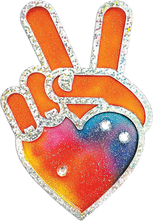 Creativity for Kids Easy Sparkle Window Art Kit, Paint and Decorate 7 DIY Suncatchers for Kids Ages 6-8+