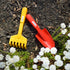 2 Set Spielstabil Piece Garden - Includes Hand Rake & Shovel (Made in Germany)