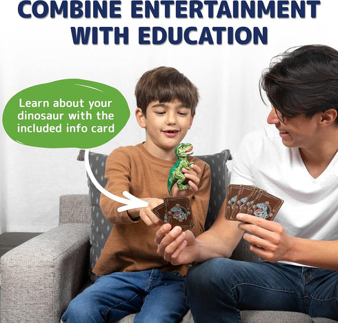 Prextex Build & Paint Your Own Dino Kit, 1 Pack - Collectible Dinosaur Toy, Arts & Crafts for Kids Ages 6-8