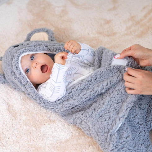 0-6 BYDOOO BD Baby Swaddle Blanket Koala Months Cute Organic Ultra Soft Plush Stuff Must Have Infants Girls Boys
