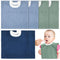 Foaincore 6 Pcs Pullover Baby Bibs Cotton Terry Toddler Absorbent Infant for