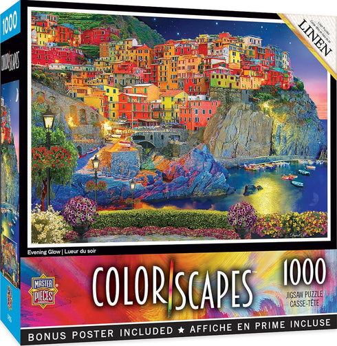 MasterPieces 1000 Piece Jigsaw Puzzle for Adults, Family, or Kids - Evening Glow, 19.25"x26.75"