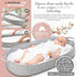 Stylish Baby Changing Basket - Functional Nursery Storage Solution