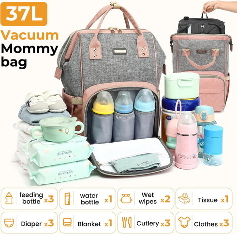 GAIVP Versatile Diaper Storage Bag - Compact & Multi-Functional