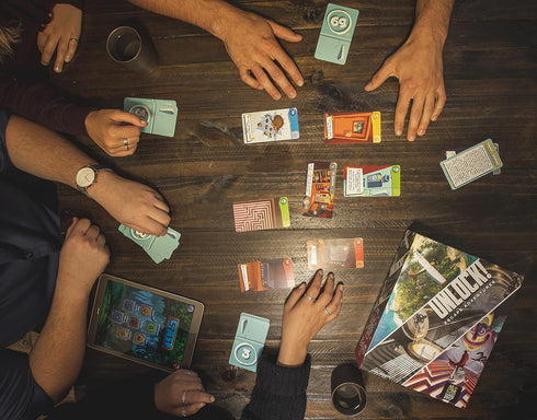 10+, 1-6 1 UNLOCK! Escape Adventures Card Game - Escape Room-Inspired Cooperative Adventure, Fun Family Game for Kids