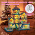 Seifar Girls,10 3 4 5 6 7 8 9 10 Doll House for Rooms Blue House Toy with Doll Figures, Puppies, Lights, Furnitures