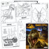 Jurassic World Jumbo Coloring and Activity Book - 64 Pages of Fun