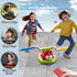 Pobaiyi 3 1 4-8 5-7 8-13 in Musical Jump, Toss Ring Game and Stomping Launch Rocket Launcher for Kids Outdoor Toys