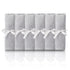 10"x10" Pack 6 Natemia Baby Washcloths - Soft Cotton Baby Towels - of Multipurpose Reusable Wipes for Infants