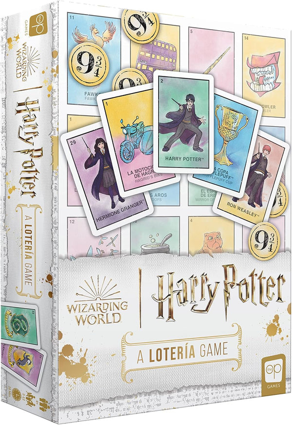 Harry Potter Loteria Game - Bingo Style with Custom Artwork Inspired by Mexican Culture
