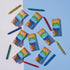 Pack 72 18 4-8, THE TWIDDLERS - Bundle of Mini Coloring Books with Boxes of Crayon | Crayons Party Favors for Kids Ages