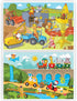 Klean Kids Disposable Placemats for Baby, 40 Pack Sticky Toddler Placemat for Restaurants, Fun Design for Dining