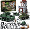 MISTBUY WW2 Army Tank Toys Building Sets Compatible with Lego (1452 Pieces), Includes