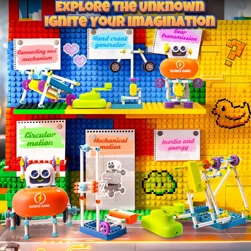 120+ 5-7 8-13 120-in-1 5 6 7 8 9 10 11 12 (8025E) SMILESSKIDDO Science Kits for Kids Age | STEM Toys for Ages | Robot