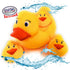 119pcs Set Mtty's Toy Stop Ultimate Bath Toys Featuring Giant Rubber Duck, Bath Stickers, Mirrors, Crayons, Sponge
