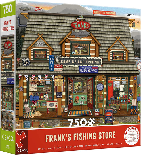 Ceaco - Frank's Fishing Store 750 Piece Jigsaw Puzzle