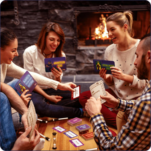 Freaky Rumors Against Reality - Hilarious Party Game for Social Gatherings, Ice Breaker Card Game for Families