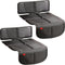 Helteko Carseat Protector with Thickest Padding, 2 Pack Auto Seat Pad from