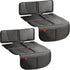 Helteko Carseat Protector with Thickest Padding, 2 Pack Auto Seat Pad from