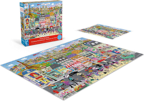 Ceaco - Shop Windows - Paris Windows 1000 Piece Jigsaw Puzzle