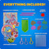 6 1500+ 3 3 Blue Marble Ultimate Diamond Painting Kit for Kids Craft Activities with Gems, Make Window Art Pieces