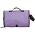 BODHI Baby Portable Water Resistant Diaper Changing Pad & Diaper Changing Kit Travel Bag Baby Station On The Go, Purple