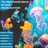 WSCXSC 300 300 Piece Puzzle for Adults,Ocean Jellyfish Jigsaw Puzzles Pieces for Adult Kids Elderly Puzzle Game Premium
