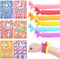 Gocozer 30-Pack Valentine's Day Cards with Stretchy String Toys Unicorn Noodles &