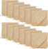 12 Pack Muslin Burp Cloths - Large 20" x 10", Ultra Absorbent 100% Cotton Baby Burp Rags for Boys & Girls, Brown