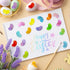 1000 Easter Jelly Bean Sticker - Pcs Easter Candy Sparkle Glitter Waterproof Vinyl Reusable Laptop Sticker Coloring