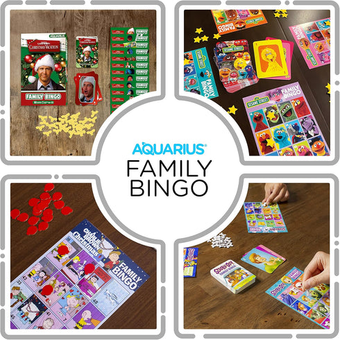 AQUARIUS Christmas Vacation Family Bingo Game
