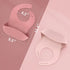 ME.FAN Silicone Baby Bibs, Adjustable 2 Set for Babies & Toddlers