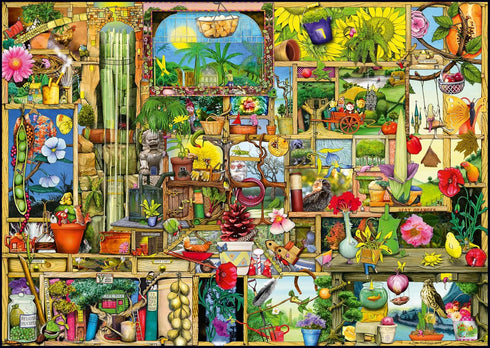 Ravensburger The Gardener's Cupboard 1000 Piece Jigsaw Puzzle for Adults - Handcrafted Tooling, Made in Germany
