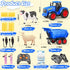 Set 3 4 5 6 7+ Funwee RC Tractor Toy with Light & Sound, Kids Farm Car Animal Trailer Wheels Remote Truck, Outdoor