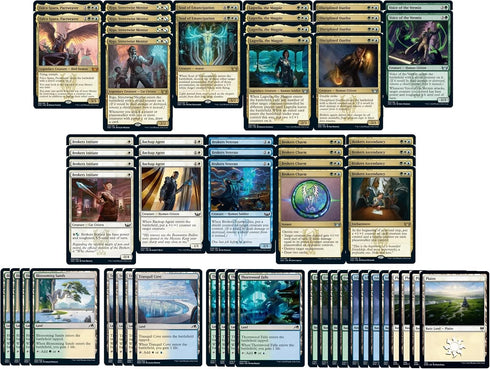 Elite Bant Brokers Shield Deck - Custom Built Blue White Green - Powerful Modern Legal MTG 60 Card
