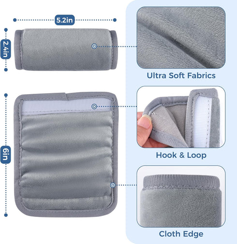 COOLBEBE 2 Pack Car Seat Protector for Potty Training, Dry Waterproof Car Seat Liner Toilet Training with Anti-Slip