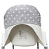 Cotton Seat Covers for IKEA Antilop Highchair, Foldable Baby Highchair Cover with Forest Pattern (Grey Star)