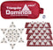 Smilejoy Triangle Domino,Triangular Domino Tiles with Brass Spinners Tabletop Game for Kids