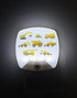 Omeet 2 Pack - Cartoon Engineering Vehicle LED Plug-in Night Light for Kids - Wall Lamp Take Good Care Children Sleep