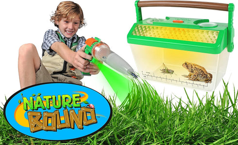 Nature Bound Bug Catcher Kit for Kids | Critter Barn Habitat | Indoor/Outdoor Insect Collecting with Light | STEM Toy