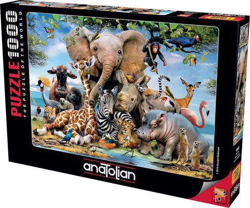 Anatolian 1000 Piece Puzzle - Africa Smile