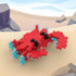 PLUS PLUS - Crab - 70 Piece, Construction Building Stem/Steam Toy, Interlocking Mini Puzzle Blocks for Kids, Mini Maker Tube