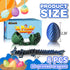 8pcs 3D Set, 3D Printed Dragon Eggs with Dragons Inside, Articulated Fidget Toys Dragon Figurines for Kids Goodie Bag