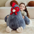 IKASA Giant Chicken Stuffed Animal Plush Toy, 25.5" Jumbo Soft Toy, Cute Huge Size Fluffy Plushie, Gifts for Kids
