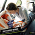 Baby Carseat Mirror for Child - Rear Facing Infant Car Seat Mirrors with Two Headrest Straps, Shatterproof Adjustable -