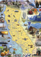 California Map Jigsaw Puzzle - 1000 Piece - Beautifully Illustrated Artwork Made in The USA with Recycled Materials