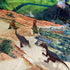 Dinosaur Toys for Kids 3-7, Realistic Jurassic Figures with Park Gate, Educational Play Set for Boys & Girls